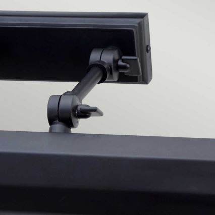 Elstead - Lámpara para cuadros CHAWTON 4xE14/40W/230V negra
