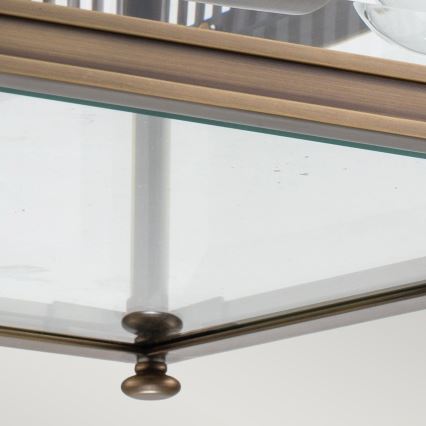 Elstead - Plafón de exterior HOLBORN 2xE27/60W/230V IP44