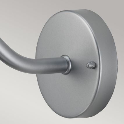 Elstead - Aplique de pared exterior KLAMPENBORG 1xE27/60W/230V IP44 cromo mate