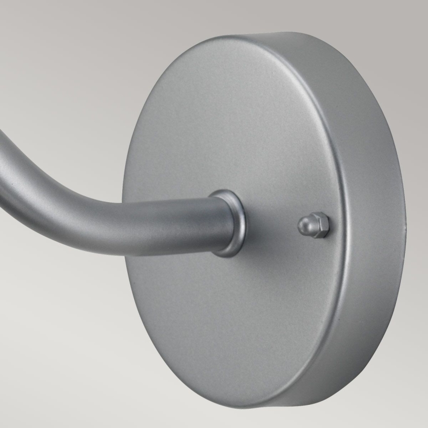 Elstead - Aplique de pared exterior KLAMPENBORG 1xE27/60W/230V IP44 cromo mate