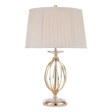 Elstead - Lámpara de mesa AEGEAN 1xE27/60W/230V dorado