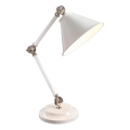 Elstead - Lámpara de mesa PROVENCE ELEMENT 1xE27/60W/230V blanco