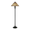 Elstead - Lámpara de pie Tiffany VICTORY 2xE27/60W/230V