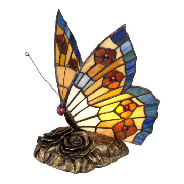 Elstead - Lámpara decorativa LED TIFFANY 1xG9/3W/12V mariposa