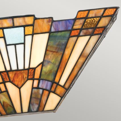 Elstead - Aplique de pared Tiffany INGLENOOK 2xE14/60W/230V