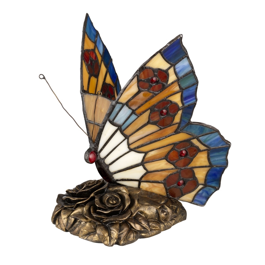 Elstead - Lámpara decorativa LED TIFFANY 1xG9/3W/12V mariposa