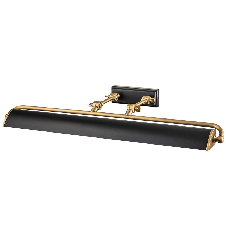 Elstead - Aplique para cuadros WINCHFIELD 4xE14/40W/230V negro