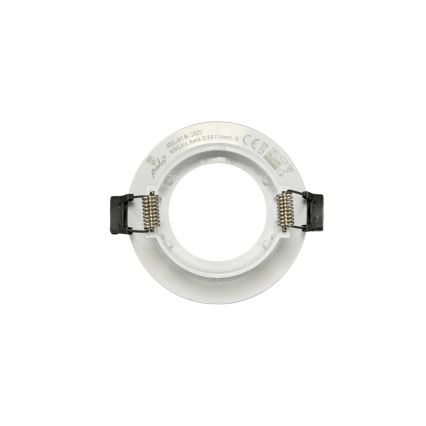Embellecedor para luminaria empotrable GU10, diámetro 8,6 cm, blanco