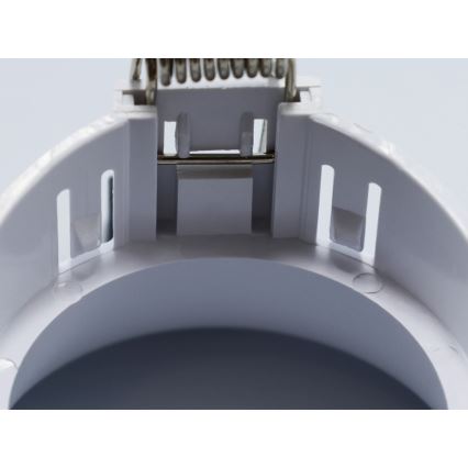 Embellecedor para luminaria empotrable GU10, diámetro 8,6 cm, blanco