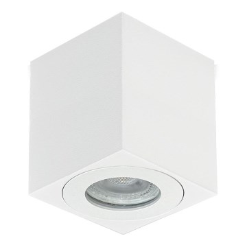 Emithor 48622 - Foco de baño ALUX 1xGU10/35W/230V IP44 cuadrado blanco