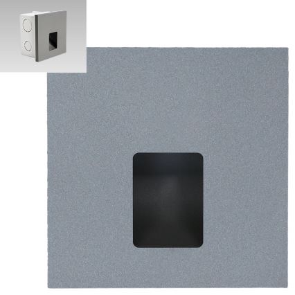 Emithor 70423 - Lámpara LED para escaleras VIX LED/1W/230V 4000K gris