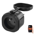 Enchufe exterior inteligente GoSmart 3680W/230V/16A Wi-Fi Tuya IP44