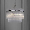 Endon 104113 - Lámpara de araña con cadena MARIETTA 3xE14/7W/230V cromo brillante
