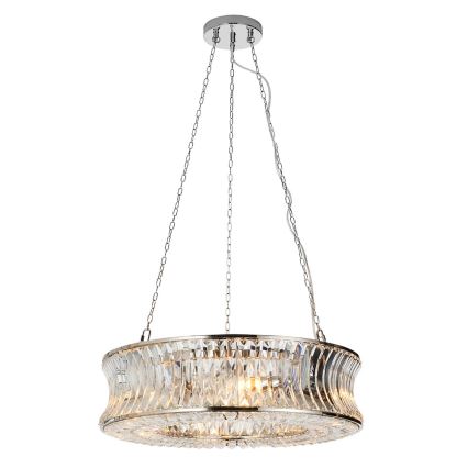 Endon 104528 - Lámpara colgante con cadena 6xE14/6W/230V cromo brillante