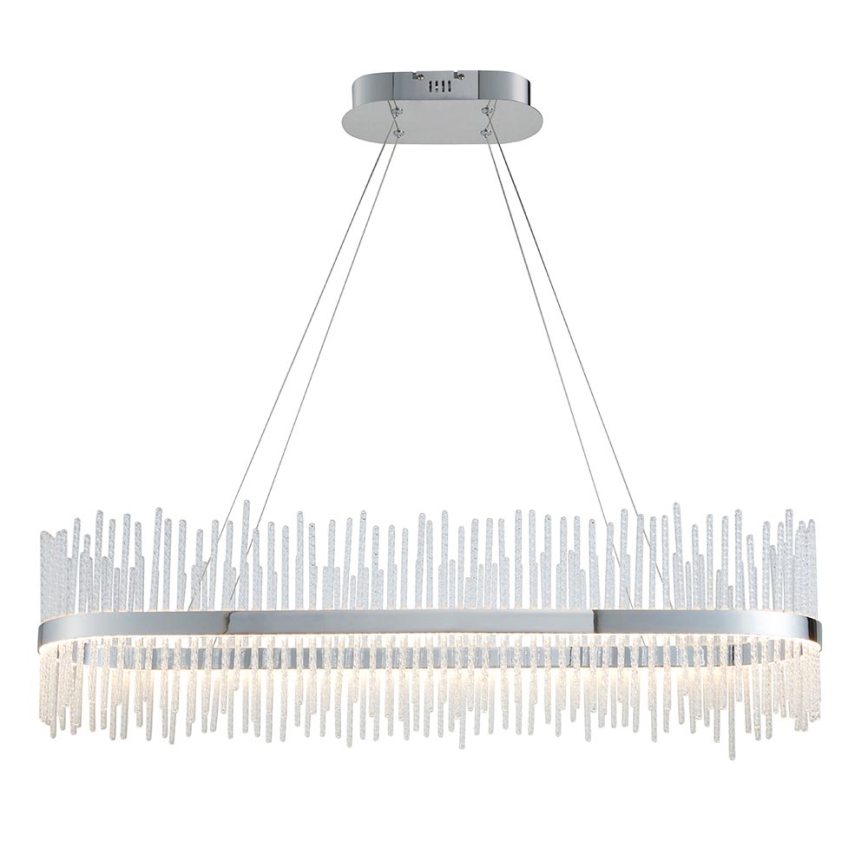 Endon 107109 - Lámpara colgante LED con cable LED/47W/230V 3000K acabado en cromo brillante