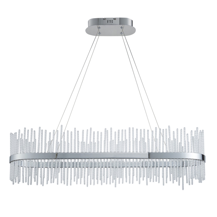 Endon 107109 - Lámpara colgante LED con cable LED/47W/230V 3000K acabado en cromo brillante