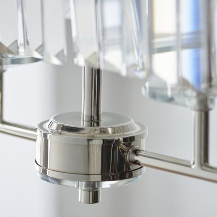Endon 109058 - Lámpara colgante con cadena 4xE14/6W/230V, cromo brillante
