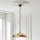 Endon 112246 - Lámpara colgante con cadena estilo Tiffany BOTANICA 1xE27/60W/230V Ø 45 cm