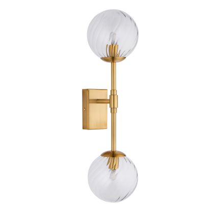 Endon 114042 - Aplique de pared 2xG9/3,2W/230V dorado