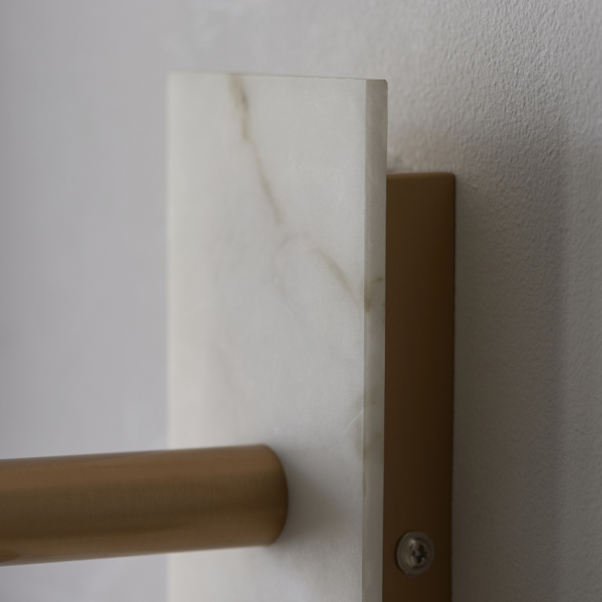 Endon 114200 - Aplique de pared 1xE14/7W/230V beige/dorado