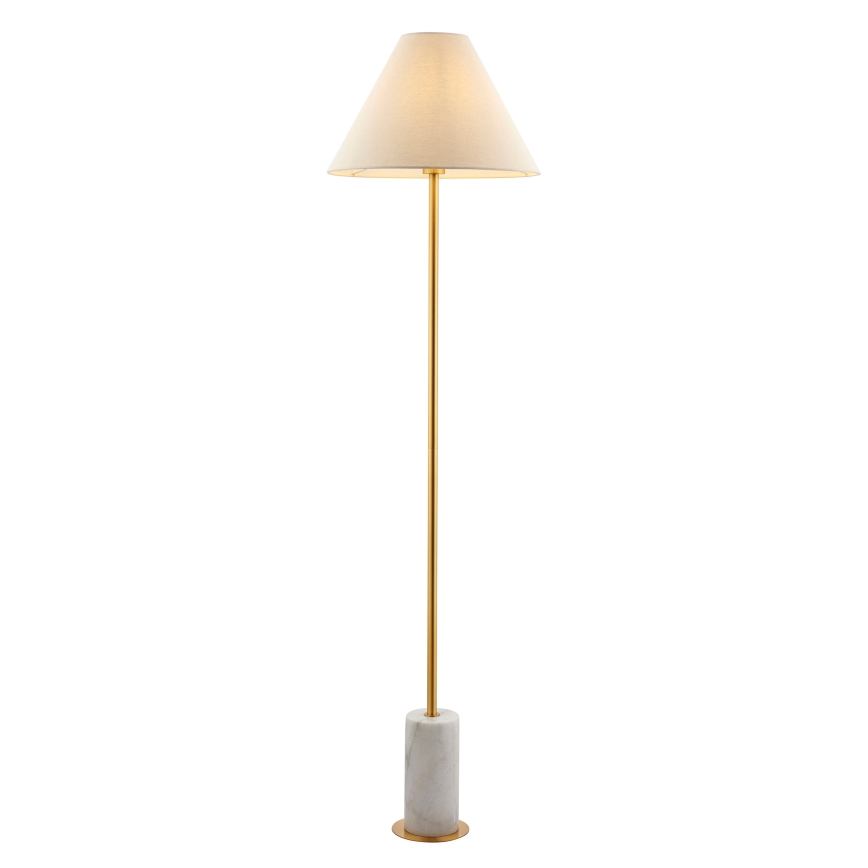 Endon 114209 - Lámpara de pie 1xE27/10W/230V beige/dorado