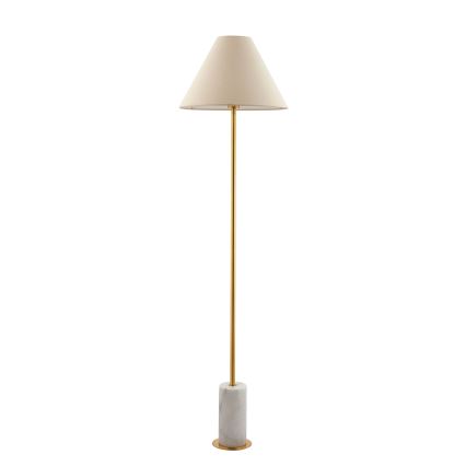 Endon 114209 - Lámpara de pie 1xE27/10W/230V beige/dorado
