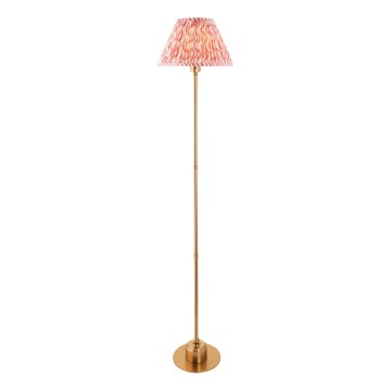 Endon 114786 - Lámpara de pie recargable LED regulable BURLEY LED/1,5W/5V 3600 mAh latón/rosa