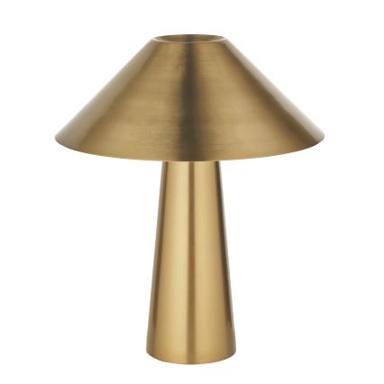 Endon 118685 - Lámpara de mesa ISAK 1xE27/10W/230V dorada
