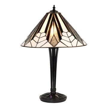Endon 63939 - Lámpara de mesa Tiffany ASTORIA 2xE27/60W/230V, diámetro 40 cm