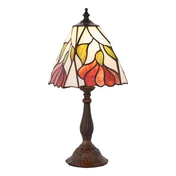 Endon 63963 - Lámpara de mesa Tiffany BOTANICA 1xE14/40W/230V Ø 16 cm
