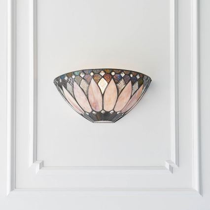 Endon 63983 - Aplique de pared Tiffany BROOKLYN 1xE14/40W/230V