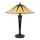 Endon 64045 - Lámpara de mesa Tiffany DARK STAR 2xE27/60W/230V, diámetro 49 cm