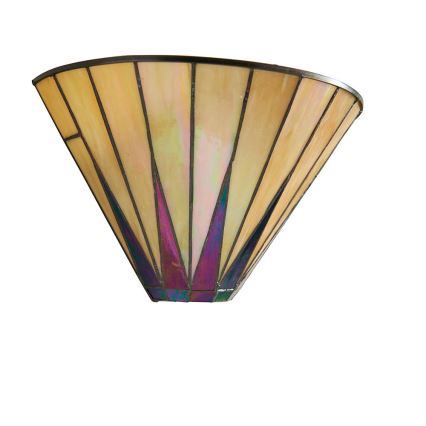 Endon 64046 - Aplique de pared Tiffany DARK STAR 1xE14/40W/230V