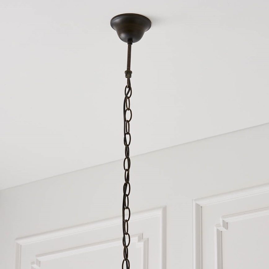 Endon 64081 - Lámpara colgante Tiffany DRAGONFLY con cadena 3xE27/60W/230V Ø 41 cm