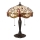 Endon 64085 - Lámpara de mesa Tiffany DRAGONFLY 2xE27/60W/230V Ø 41 cm