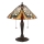 Endon 64163 - Lámpara de mesa Tiffany HECTOR, 2xE27/60W/230V, Ø 40 cm