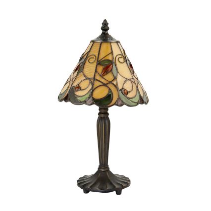 Endon 64196 - Lámpara de mesa estilo Tiffany JAMELIA 1xE14/40W/230V Ø 20 cm