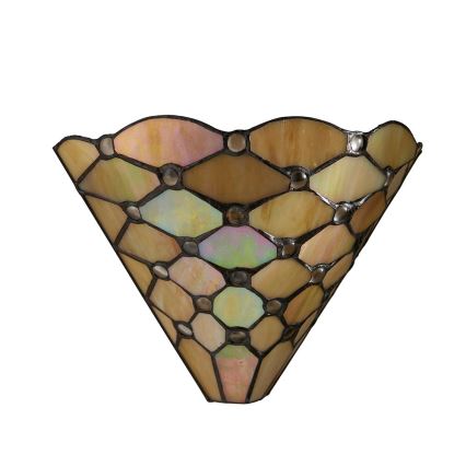 Endon 64302 - Aplique de pared Tiffany PEARL 1xE14/40W/230V