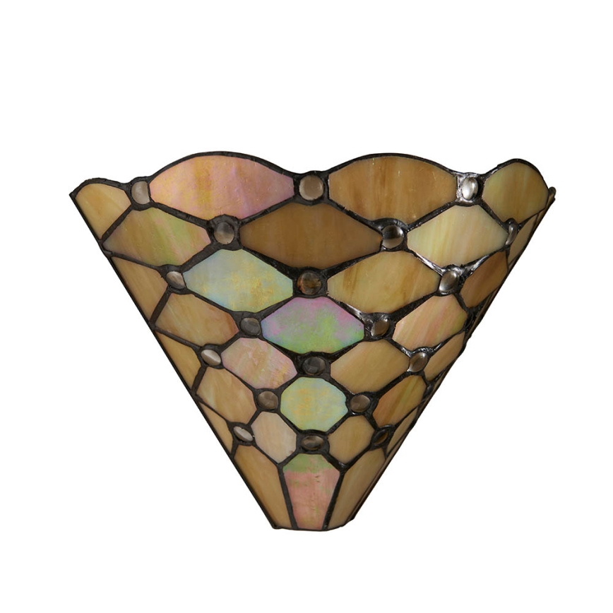Endon 64302 - Aplique de pared Tiffany PEARL 1xE14/40W/230V