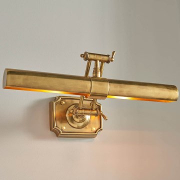 Endon 69833 - Aplique para cuadros WINCHESTER 2xE14/6W/230V 51 cm latón