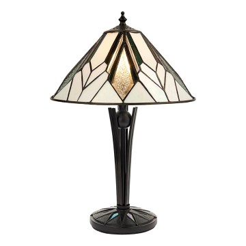 Endon 70365 - Lámpara de mesa Tiffany ASTORIA 1xE14/40W/230V Ø 30 cm