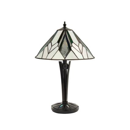 Endon 70365 - Lámpara de mesa Tiffany ASTORIA 1xE14/40W/230V Ø 30 cm