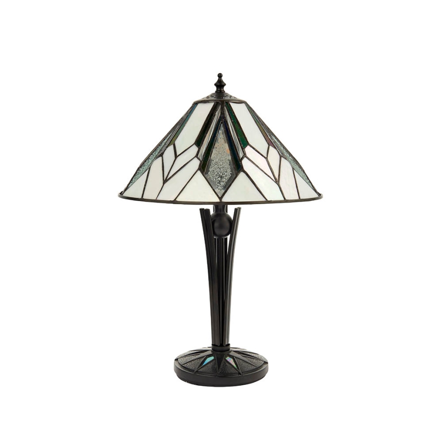 Endon 70365 - Lámpara de mesa Tiffany ASTORIA 1xE14/40W/230V Ø 30 cm
