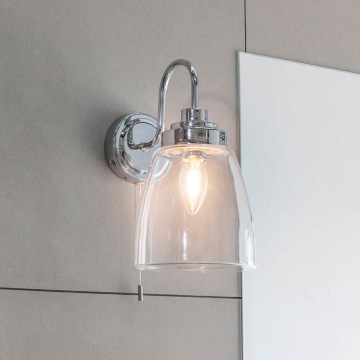 Endon 77088 - Aplique de pared para baño ASHBURY 1xE14/4W/230V IP44 cromo brillante
