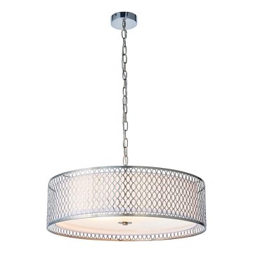 Endon 81969 - Lámpara colgante con cadena CORDERO 3xE27/10W/230V cromo mate