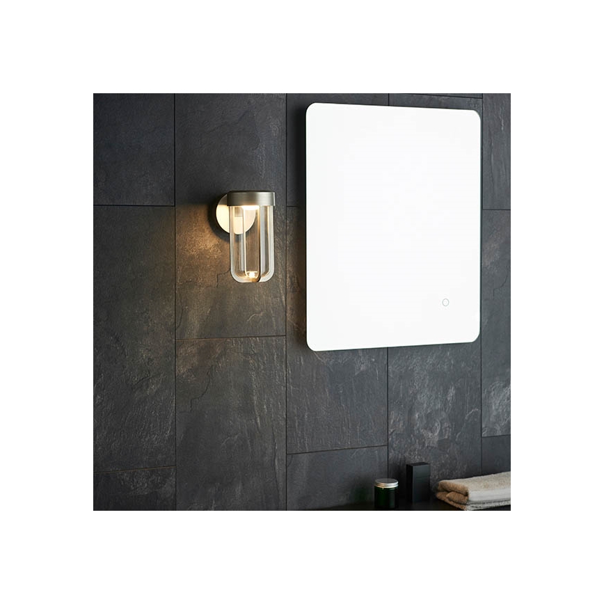 Endon 92782 - Aplique de baño LED/8W/230V IP44 2700K cromo mate