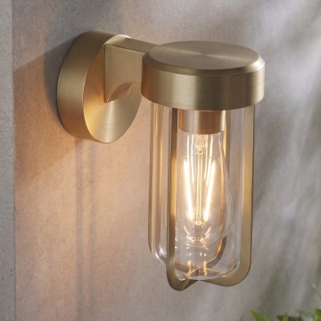 Endon 92855 - Aplique de pared para baño 1xE27/6W/230V IP44 latón