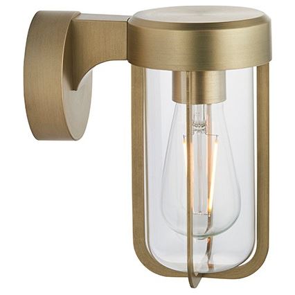 Endon 92855 - Aplique de pared para baño 1xE27/6W/230V IP44 latón