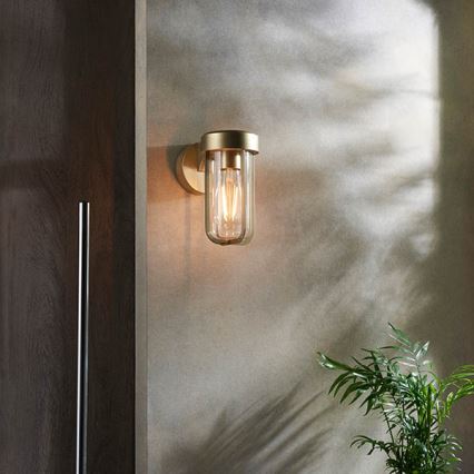 Endon 92855 - Aplique de pared para baño 1xE27/6W/230V IP44 latón
