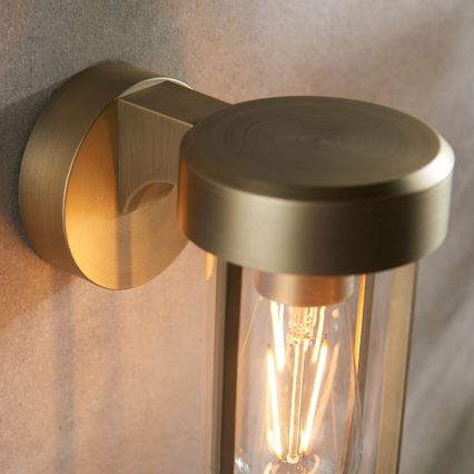 Endon 92855 - Aplique de pared para baño 1xE27/6W/230V IP44 latón